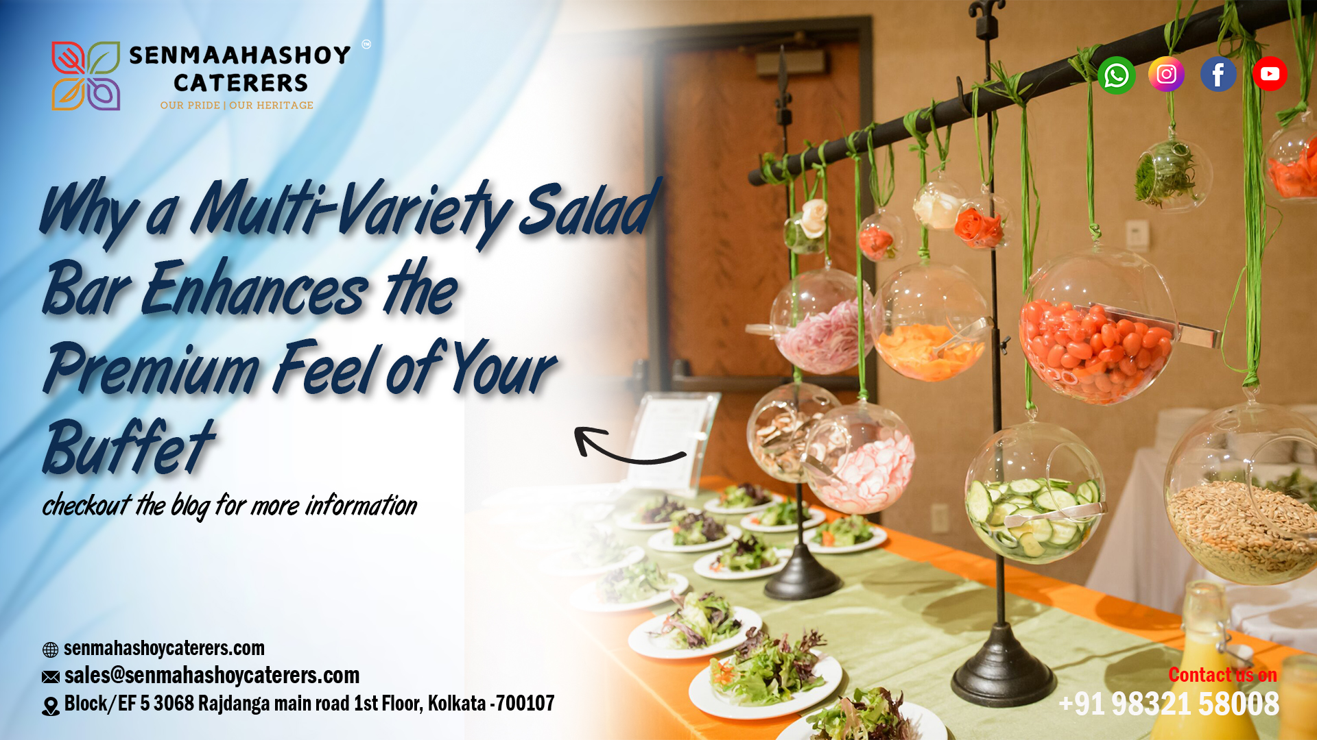 Premium Salad Bar Ideas for Kolkata Catering
